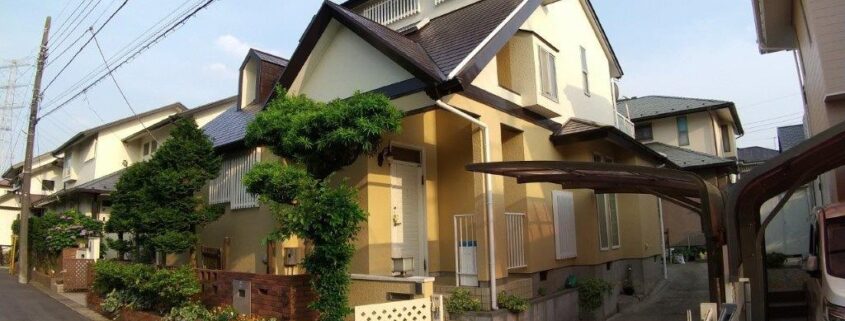 外壁の塗り替え塗装後