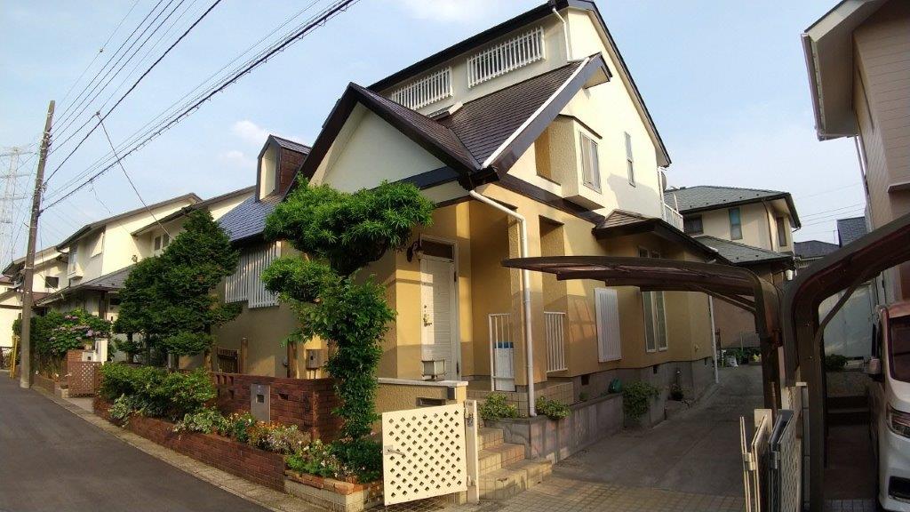 外壁の塗り替え塗装後