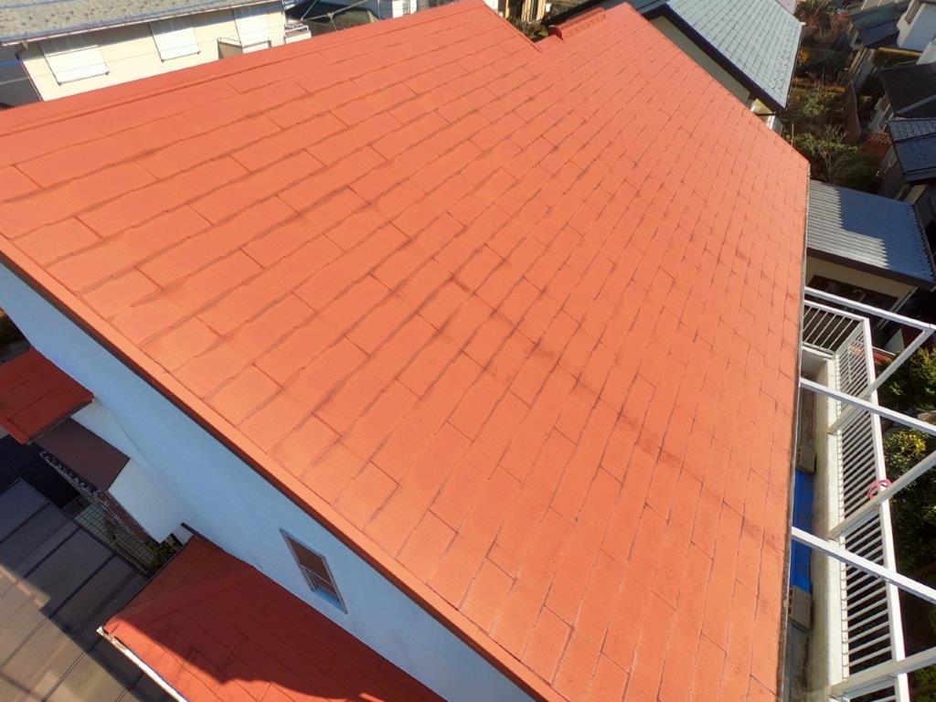 屋根の塗り替え塗装前